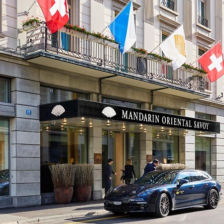 Отель Mandarin Oriental Savoy, Цюрих Экстерьер фото