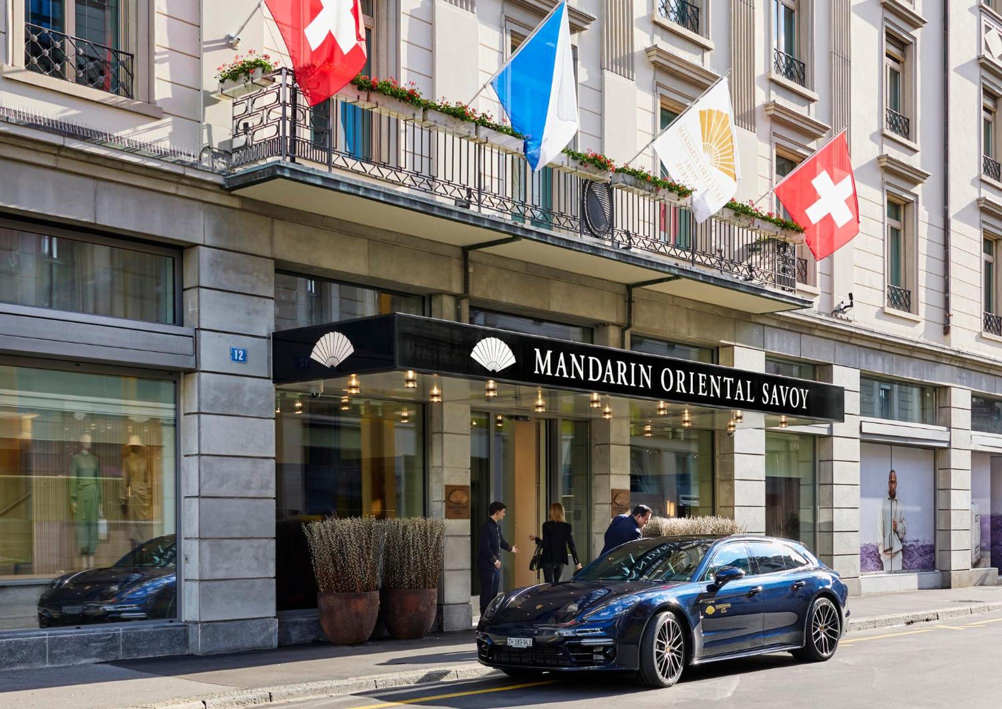 Отель Mandarin Oriental Savoy, Цюрих Экстерьер фото